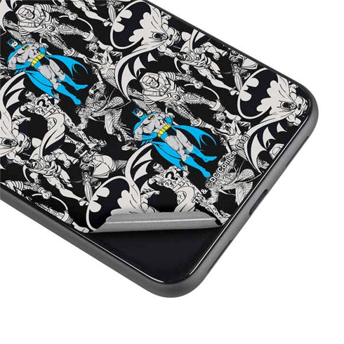 DC Comics Batman Characters Action Poses Print Google Pixel 4 XL Skin